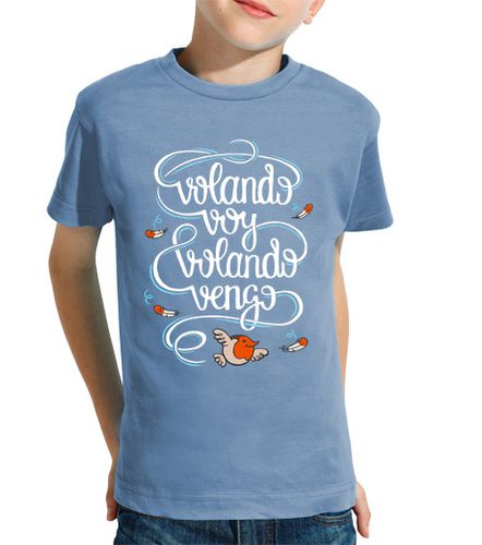 Camiseta Niño Manga Corta Volando voy, volando vengo laTostadora - latostadora.com - Modalova