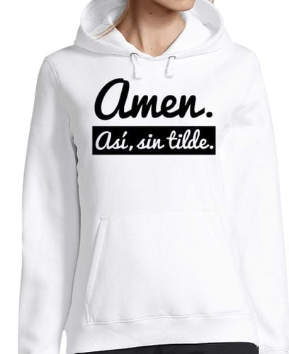 Sudadera Con Capucha Para Mujer Amen. Así, sin tilde laTostadora - latostadora.com - Modalova