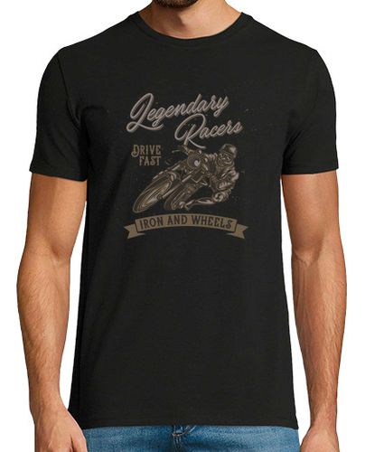 Camiseta Hombre Manga Corta Iron and Wheels laTostadora - latostadora.com - Modalova