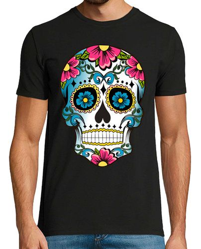 Camiseta Calaca floral mejicana laTostadora - latostadora.com - Modalova