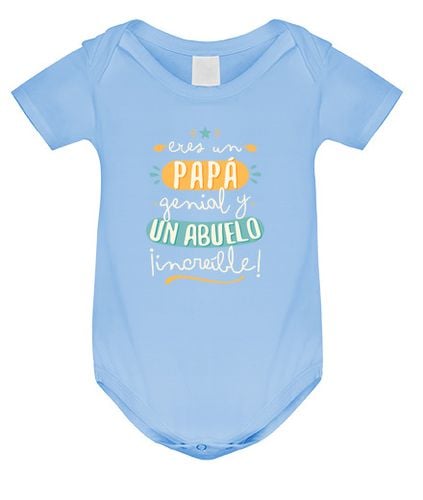 Body Bebé Papá genial Abuelo increíble! laTostadora - latostadora.com - Modalova