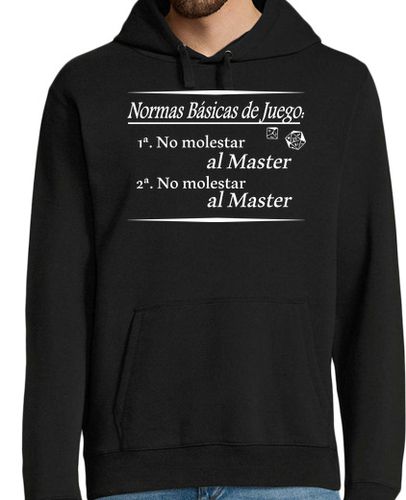 Sudadera Con Capucha Para Hombre Normas Master RPG laTostadora - latostadora.com - Modalova