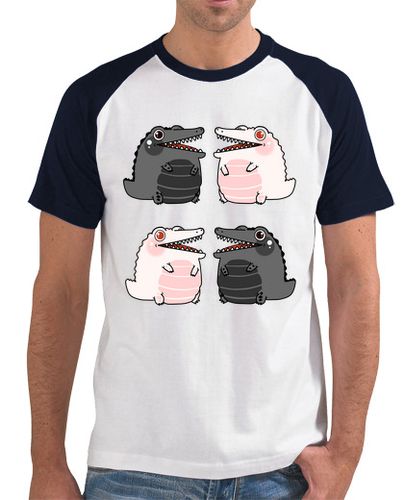 Camiseta Cocodrilos Kawaii laTostadora - latostadora.com - Modalova