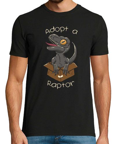 Camiseta Hombre Manga Corta adoptar una camisa de raptor para hombre laTostadora - latostadora.com - Modalova