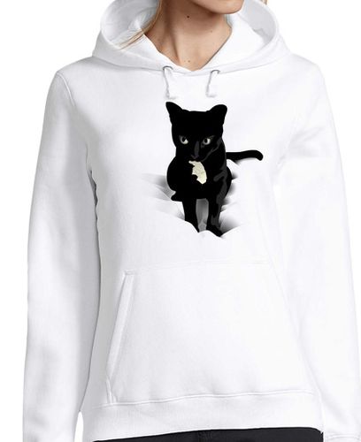 Sudadera Con Capucha Para Mujer Gata laTostadora - latostadora.com - Modalova