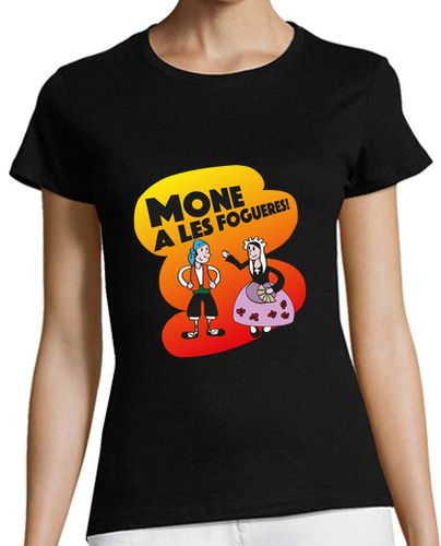 Camiseta mujer Mone a les fogueres - latostadora.com - Modalova