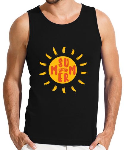 Camiseta Hombre Sin Mangas verano / playa / feliz laTostadora - latostadora.com - Modalova