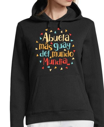 Sudadera Con Capucha Para Mujer Abuela más guay del mundo mundial laTostadora - latostadora.com - Modalova