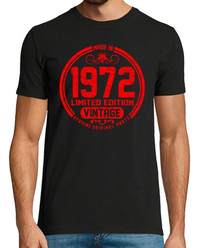 Camiseta hecho en 1972 edición limitada vintage - latostadora.com - Modalova