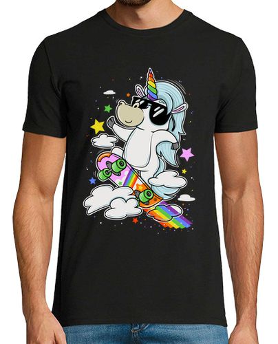 Camiseta Rainbow Skater - latostadora.com - Modalova