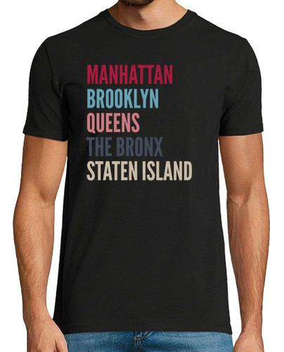 Camiseta Camiseta Barrios de Nueva York - latostadora.com - Modalova