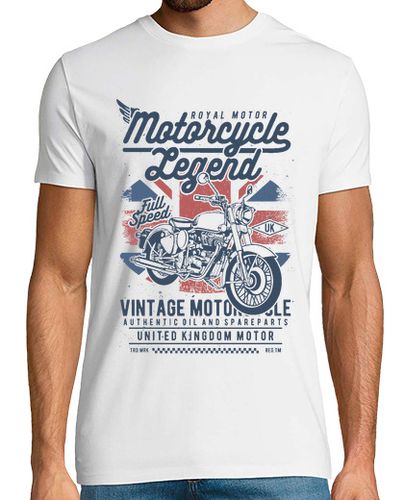 Camiseta leyenda de la motocicleta - latostadora.com - Modalova