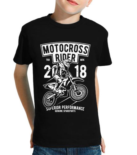 Camiseta niños Motero motocross rider - latostadora.com - Modalova