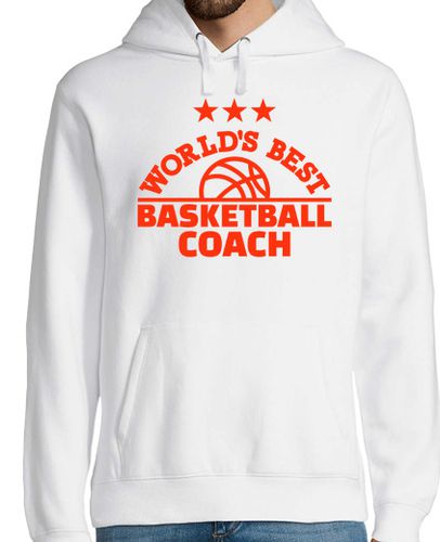 Sudadera Con Capucha Para Hombre el mejor entrenador de baloncesto del m laTostadora - latostadora.com - Modalova