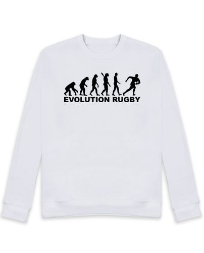 Sudadera Sin Capucha Unisex evolución rugby laTostadora - latostadora.com - Modalova