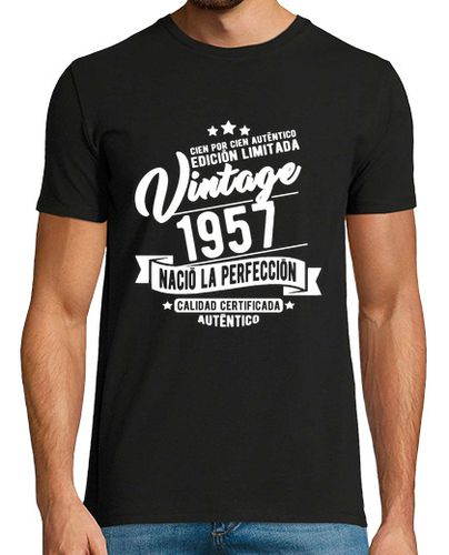 Camiseta 1957 nació la perfección - latostadora.com - Modalova