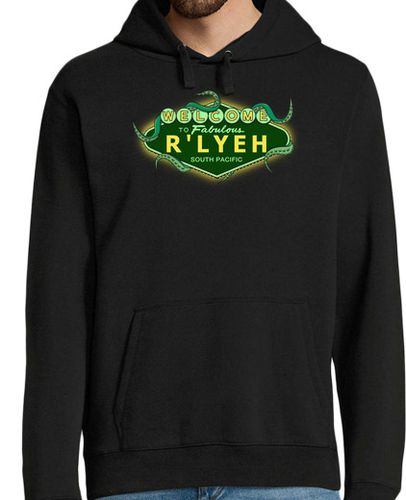 Sudadera Con Capucha Para Hombre Viva R'Lyeh laTostadora - latostadora.com - Modalova