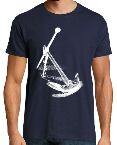 Camiseta Hombre Manga Corta Ancla Blanca laTostadora - latostadora.com - Modalova