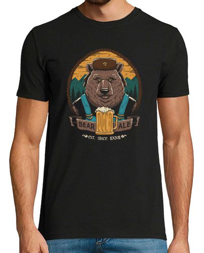 Camiseta cerveza y oso camisa para hombre - latostadora.com - Modalova
