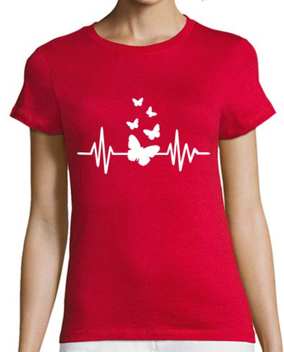 Camiseta mujer frecuencia de mariposa - latostadora.com - Modalova