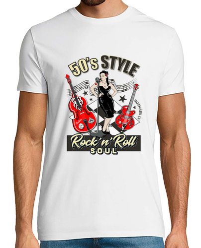 Camiseta Camiseta 1950s Rockabilly Pinup Retro laTostadora - latostadora.com - Modalova