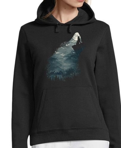 Sudadera Con Capucha Para Mujer lobo laTostadora - latostadora.com - Modalova