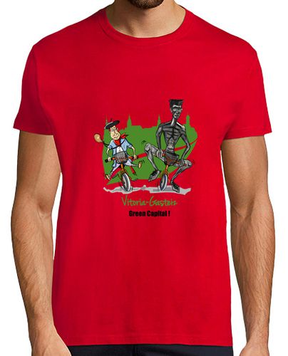Camiseta Pareja Green Capital - latostadora.com - Modalova