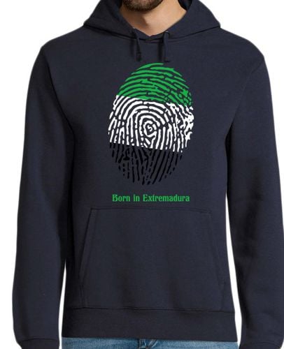 Sudadera Con Capucha Para Hombre Born in Extremadura laTostadora - latostadora.com - Modalova