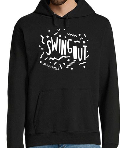 Sudadera Con Capucha Para Hombre Swing out song white laTostadora - latostadora.com - Modalova