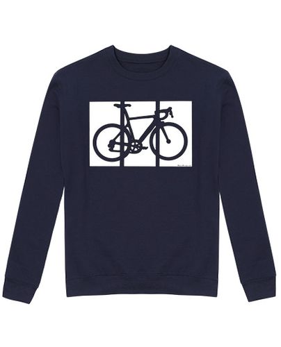 Sudadera Sin Capucha Unisex Bici siluet laTostadora - latostadora.com - Modalova