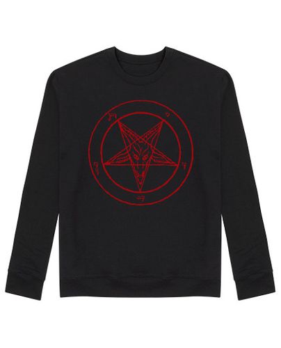 Sudadera Sin Capucha Unisex Baphomet laTostadora - latostadora.com - Modalova