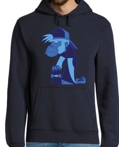 Sudadera Con Capucha Para Hombre Simio skater laTostadora - latostadora.com - Modalova