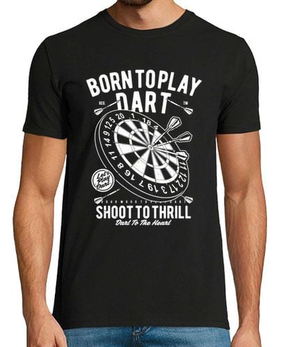 Camiseta Born to Play Dart - latostadora.com - Modalova