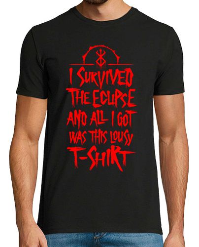 Camiseta I survived the eclipse - Red - latostadora.com - Modalova