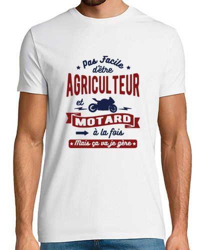Camiseta granjero y motorista - latostadora.com - Modalova