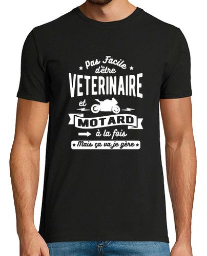 Camiseta veterinario y motorista - latostadora.com - Modalova