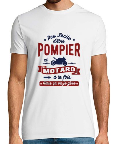 Camiseta bombero y motorista - latostadora.com - Modalova