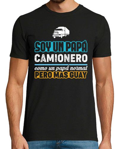 Camiseta Hombre Manga Corta Papá Camionero V2 laTostadora - latostadora.com - Modalova