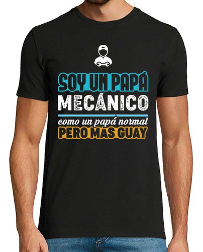 Camiseta Hombre Manga Corta Papá Mecánico, Día del Padre laTostadora - latostadora.com - Modalova