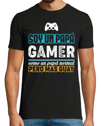 Camiseta Hombre Manga Corta Papá Gamer, Día del Padre laTostadora - latostadora.com - Modalova