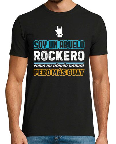 Camiseta Abuelo Rockero, Día del Padre - latostadora.com - Modalova