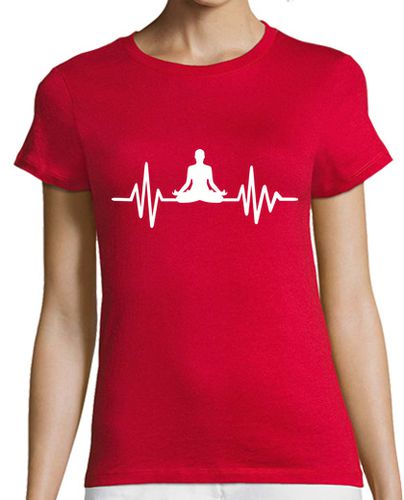 Camiseta mujer frecuencia de yoga - latostadora.com - Modalova