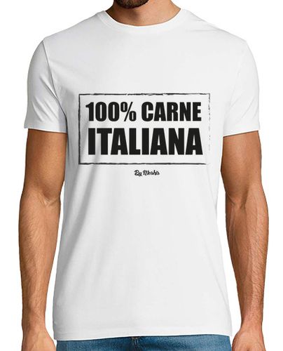 Camiseta Hombre Manga Corta 100% carne italiana laTostadora - latostadora.com - Modalova