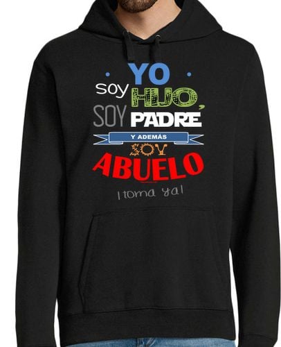 Sudadera Con Capucha Para Hombre Hijo, Padre y Abuelo laTostadora - latostadora.com - Modalova