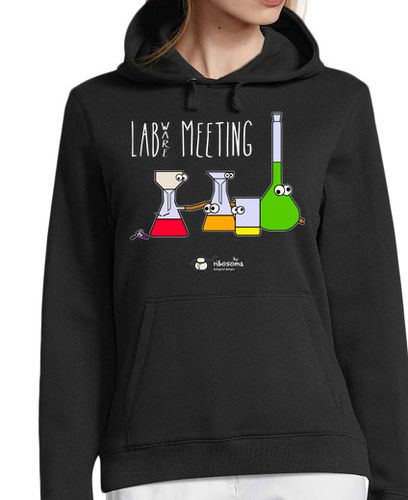 Sudadera Con Capucha Para Mujer LabWare Meeting (fondos oscuros) laTostadora - latostadora.com - Modalova