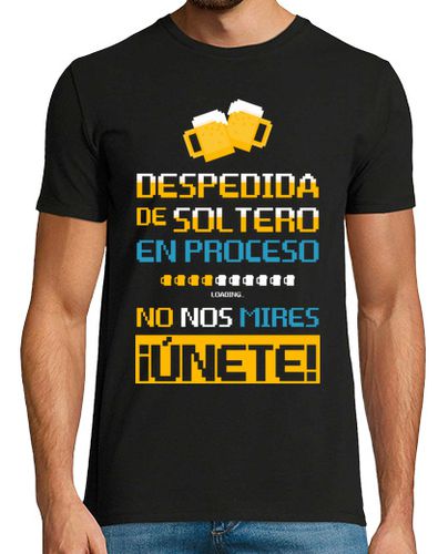 Camiseta Hombre Manga Corta Despedida De Soltero En Proceso laTostadora - latostadora.com - Modalova