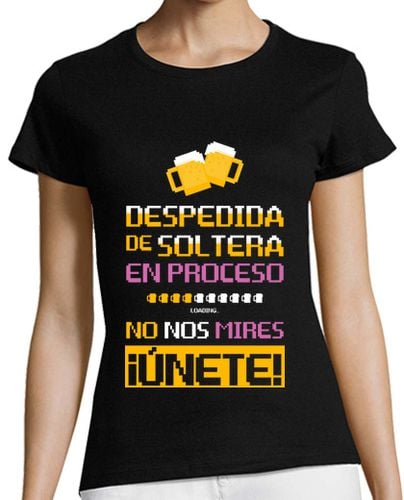 Camiseta Mujer Manga Corta Despedida De Soltera En Proceso laTostadora - latostadora.com - Modalova