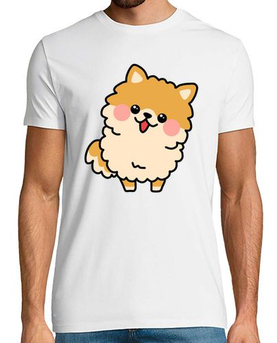 Camiseta Perrito Pomerania Kawaii - latostadora.com - Modalova