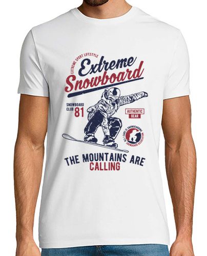 Camiseta Extreme Snowboard - latostadora.com - Modalova