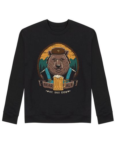 Sudadera Sin Capucha Unisex oso cerveza laTostadora - latostadora.com - Modalova